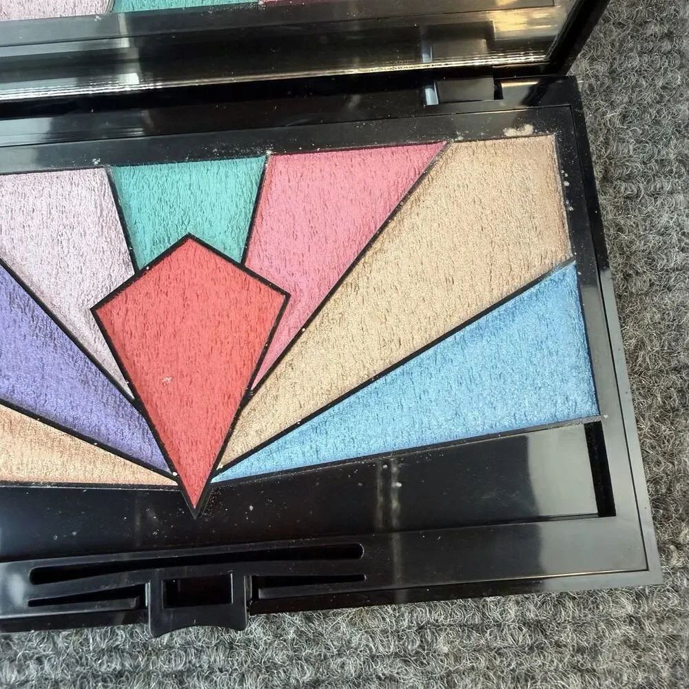 VTG Elizabeth Taylor Passion Eyeshadow Palette Art Deco Discontinued TRAVEL SIZE